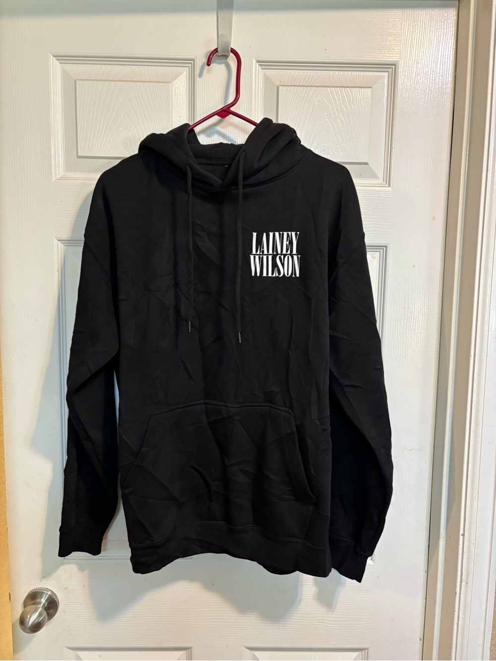 Lainey Wilson Black Logo Hoodie - Women's Sweatshirt